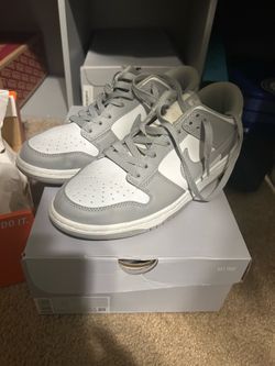 Grey Nike Dunks