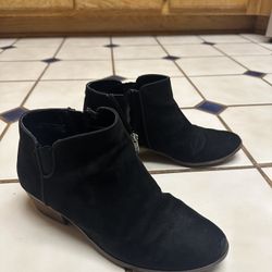 Black Suede Ankle Boots