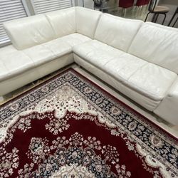 Leather Sectional Couch 