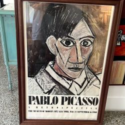 Original Poster About  Exposition In NY In 1980