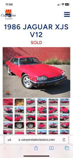 1986 Jaguar XJS