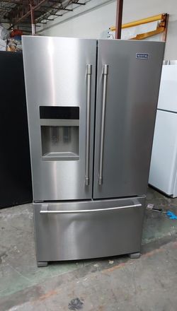 Stainless Steel Maytag French Door EnergyStar Fridge