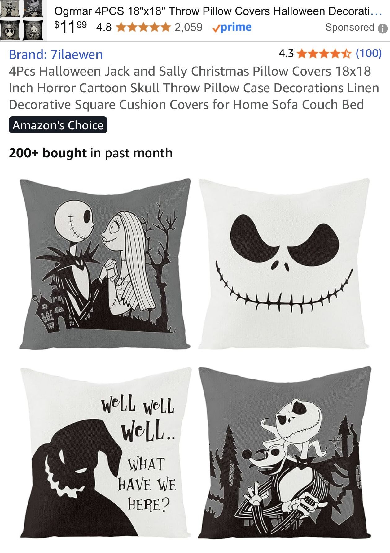 Nightmare Before Xmas Covers