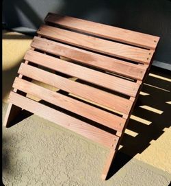Adirondack Wooden Folding Chair Ottoman Only - Brand New - $20 - price is firm