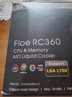 Floe RC360 CPU Liquid Cooler