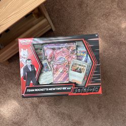Pokemon Team Rocket’s Mewtwo EX Box