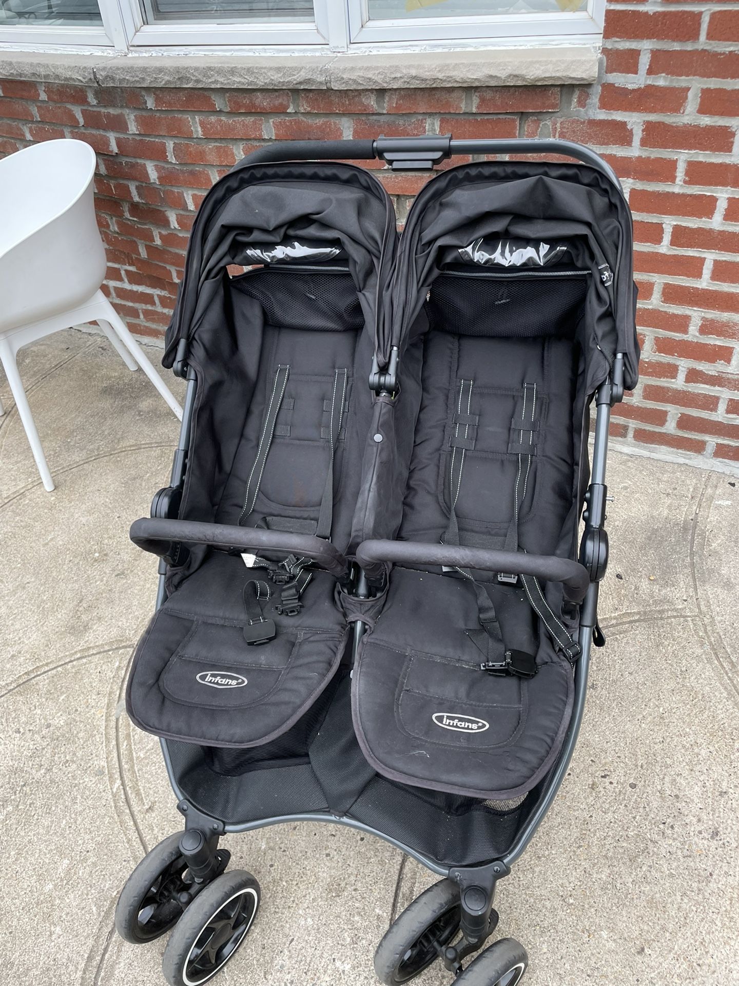 Used Infans Double Stroller - Great Condition