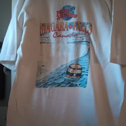Vintage 90s Planet Hollywood Niagara Falls Tshirt Size Larhe
