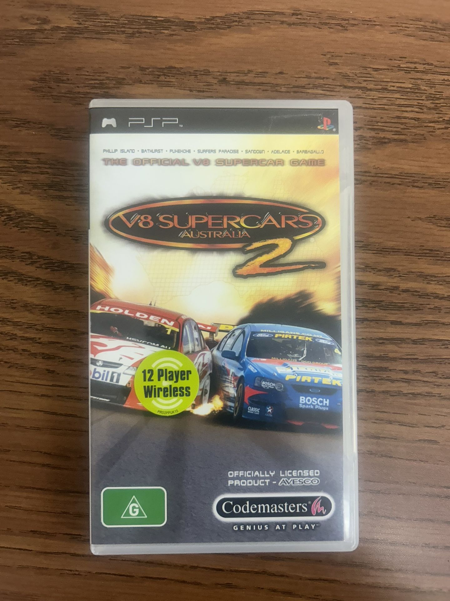 V8 Supercars Australia 2 – PSP Game (Complete in Case)