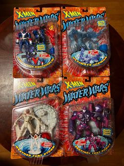 TOYBIZ MARVEL X-Men Water Wars  SEALED Vintage Action Figures