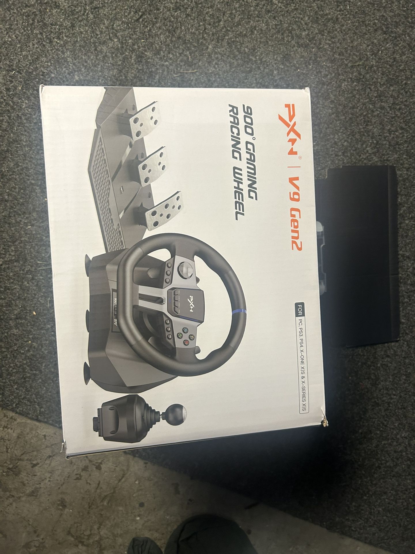 PXN V9 Gen2 900° Gaming Racing Wheel