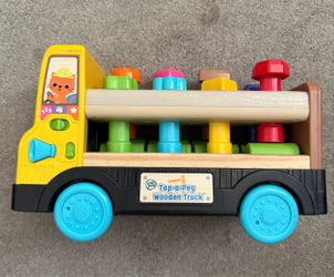 LeapFrog Tap-a-Peg Wooden Truck Toy