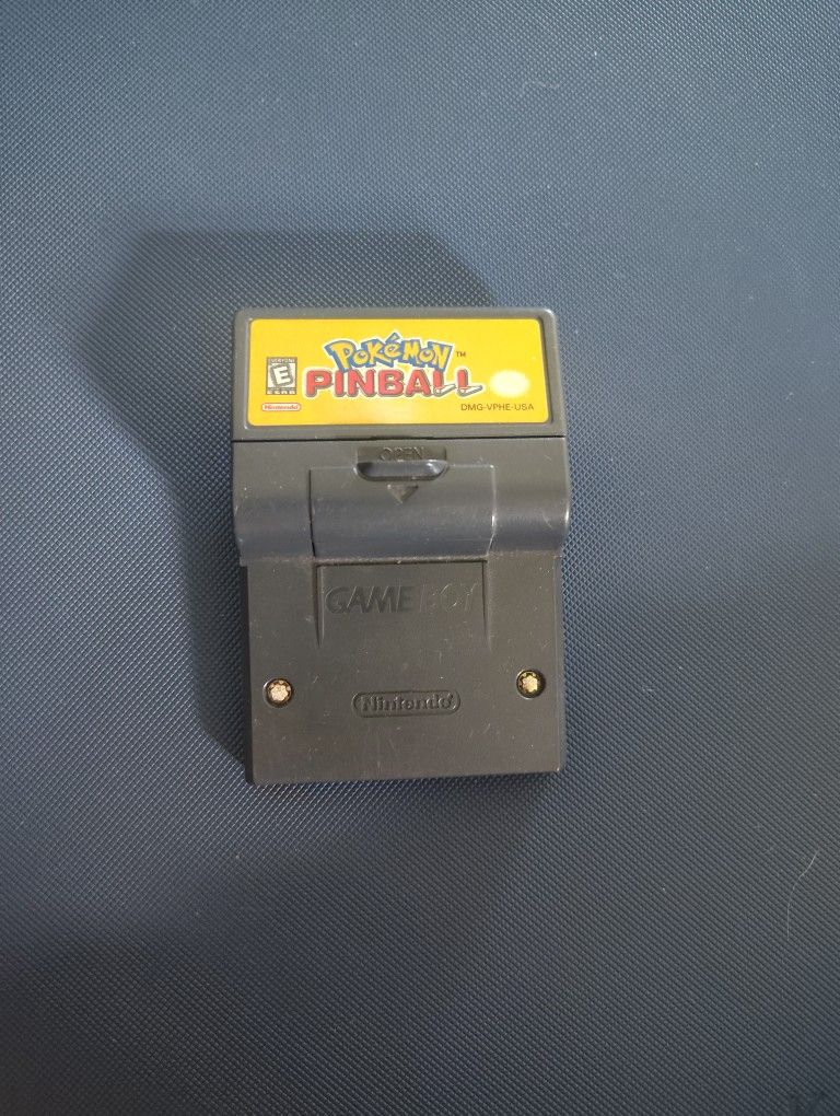 Gameboy Pokemon Pinball