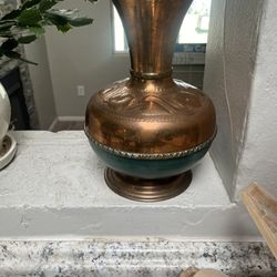 Decorative Copper Vase
