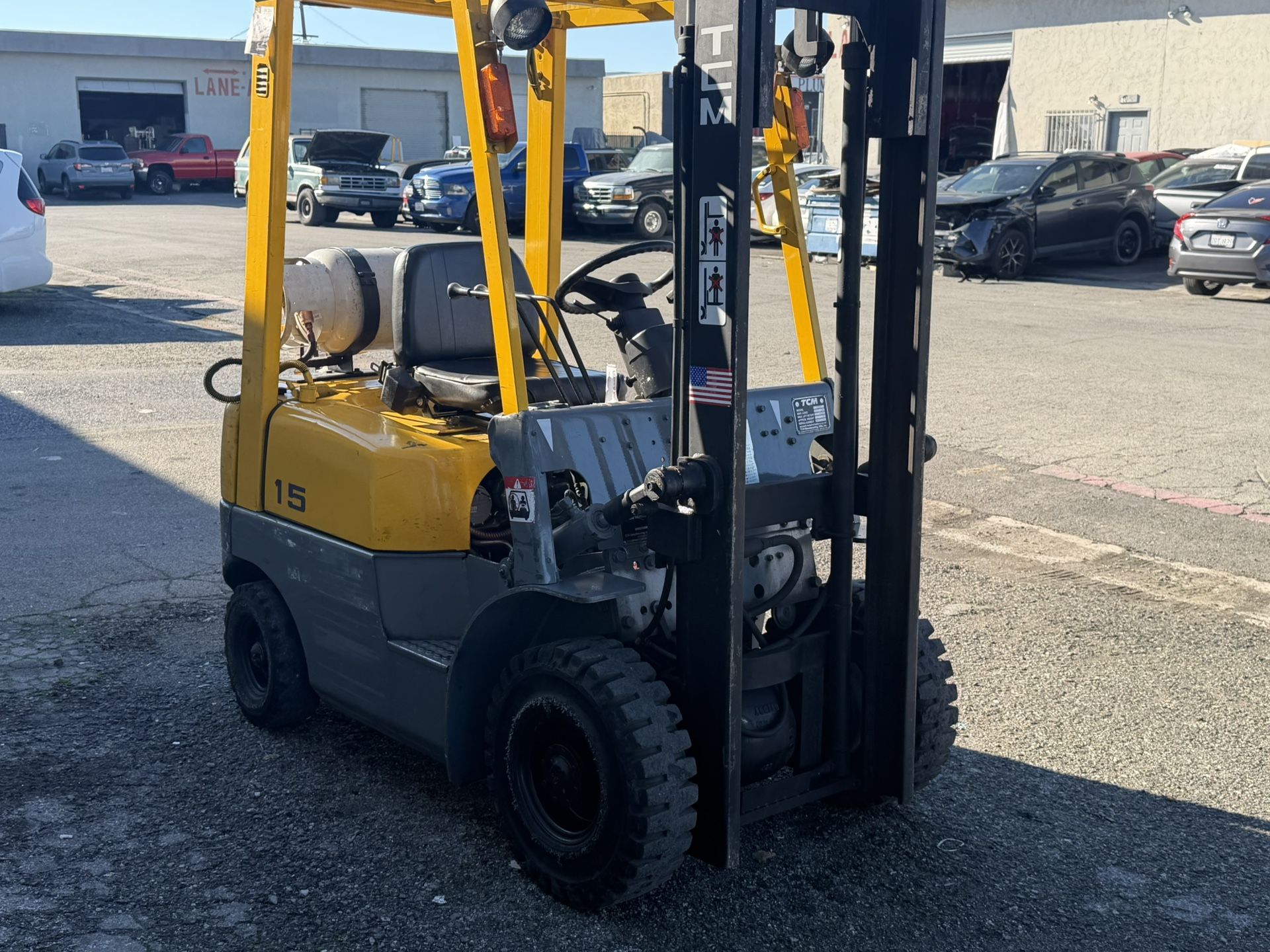 Tcm Forklift Solid Pneumatic Tires