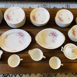Vintage Fine Seyei China Porcelain Dinnerware Lot 72 Pc