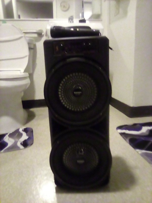Bluetooth Karaoke Machine Dual Speakers With Mike