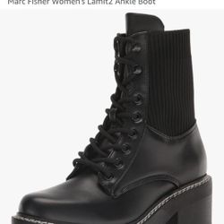 Marc Fisher Ankle Boots Black