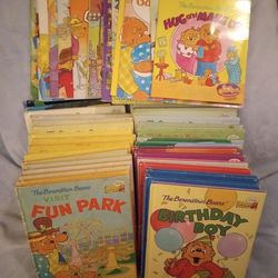 Berenstain Bears Books Huge Lot Vintage Kids Childrens Reading Learning Family 