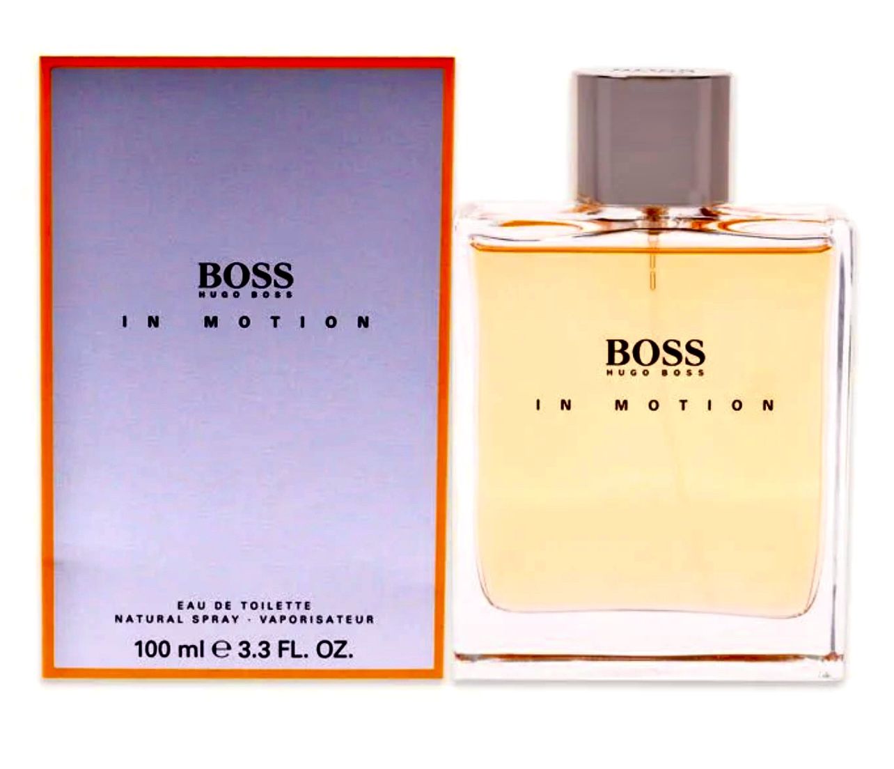 Boss in Motion by Hugo Boss Eau de Toilette Spray Men 3.3 FL oz / 100 ML