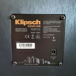 Klipsch RSB-6 Soundbar/Wireless Subwoofer 