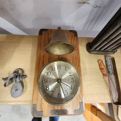 Ships Time Bell Clock
