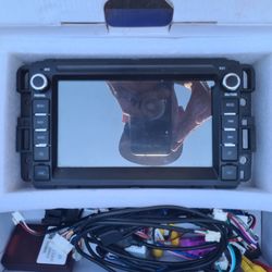 9" Double Din Touch Screen , Navigation, Front & Rear Camera, WiFi,  Bluetooth, Android 13 Os