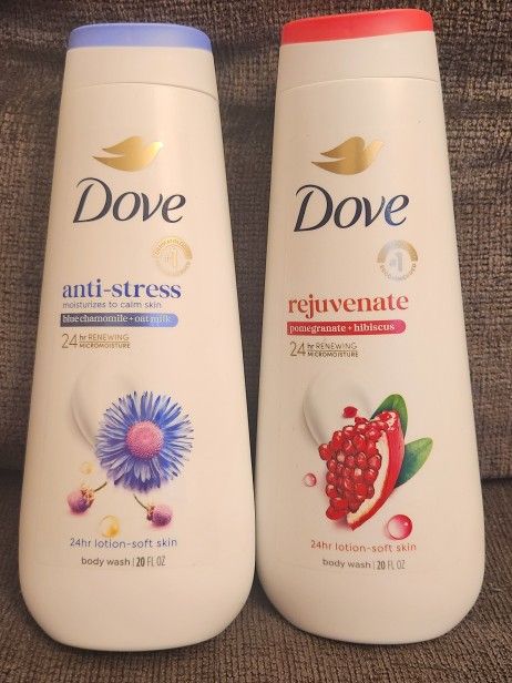 (2) Dove Bodywash