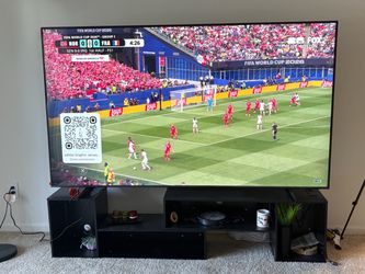 tv stand for sale - not tv, can hold upto 85 inches tv