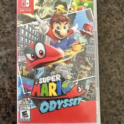 Nintendo Switch Game Super Mario Odyssey