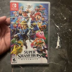 Super Smash Bros. Ultimate Nintendo Switch Complete with Case