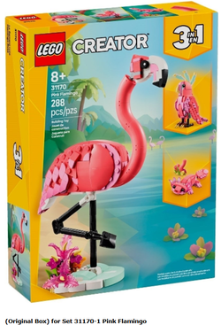Lego 31170 Creator 3 in 1 Pink Flamingo