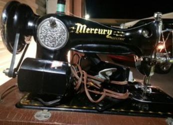 Vintage Mercury Sewing Machine