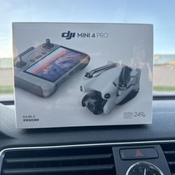 DJI Mini 4 Pro Camera Drone (with RC 2 Remote). Brand New and Factory Sealed.