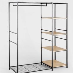 Wardrobe Metal / Wood