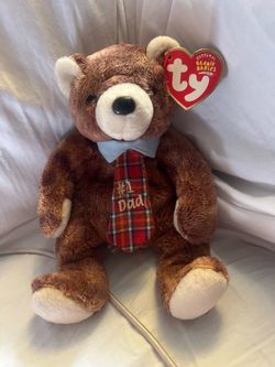 Ty Beanie Baby #1 Dad Bear