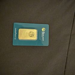 Perth Mint Australia Bar 99.99% Pure Gold 1OZ