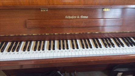 Schafer & Sons piano for sale