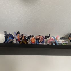One Piece And Naruto Anime Statues 