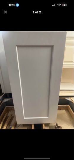 White Shaker Wall Cabinet
