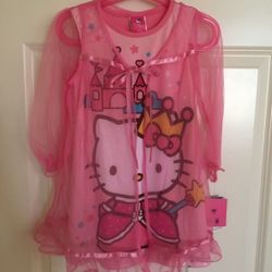 Hello Kitty Sleeping Gown, size 4