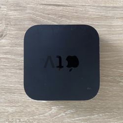 Apple TV HD W/ Remote And Cords