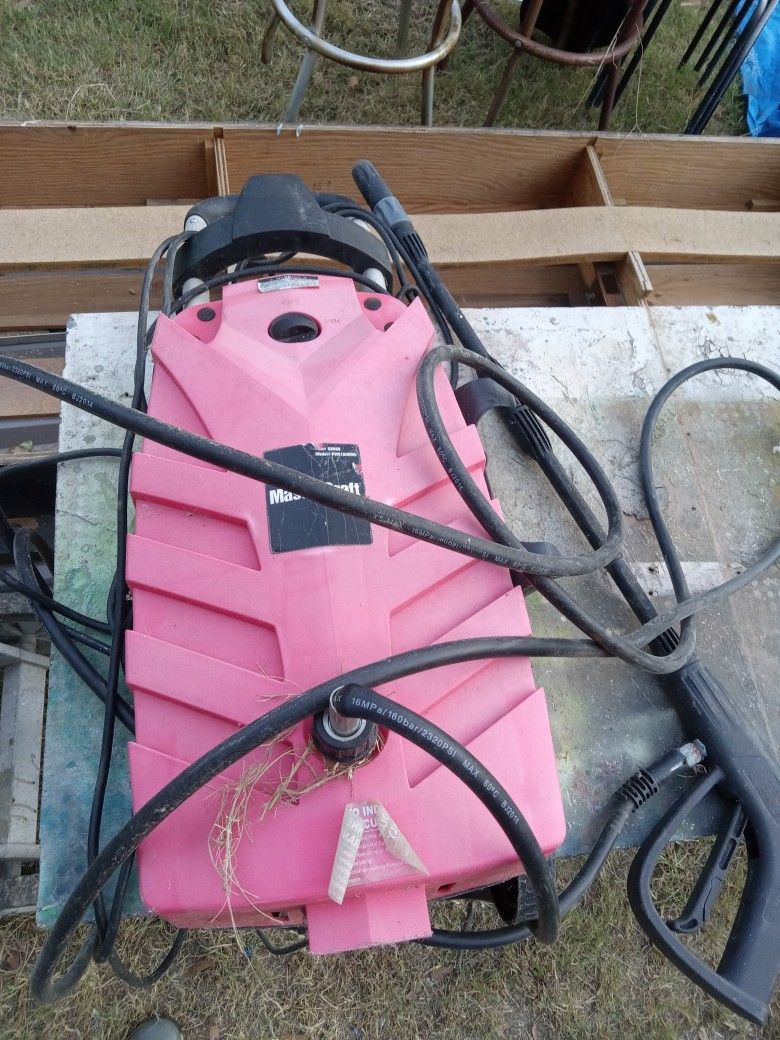 A second hand pressure washer still works just