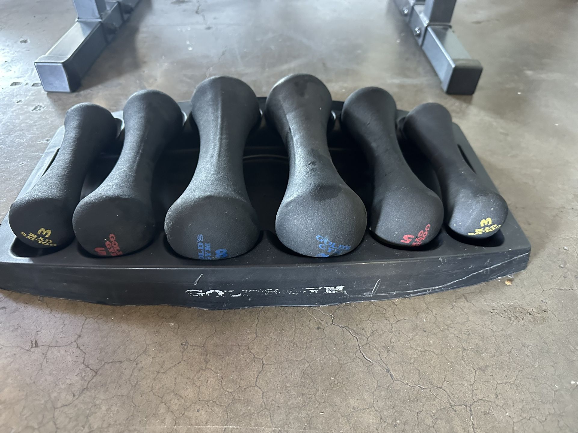 Gold Gym Dumbbell Set , Hand Weights 3,5 & 8