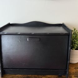 Wooden Bread Box 