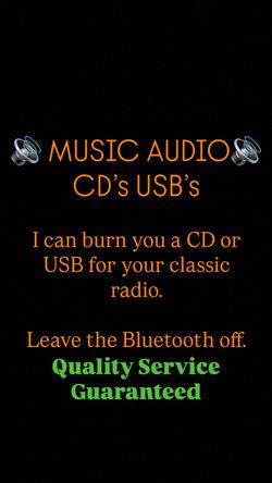 MUSIC AUDIO CD USB CLASSIC CAR CLASSIC TRUCK