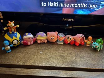 Kirby and Pokémon Mini Figure Lot