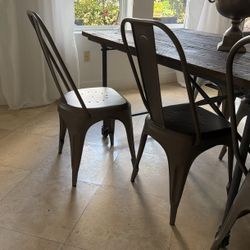 Must Go This Week  12 Restoration Hardware Dining Chairs $950 