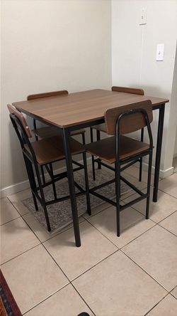 5 Piece Dining Bar Table set