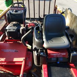 Gravely pro1336 36"  Walk behind and a  32" Toro Z turn